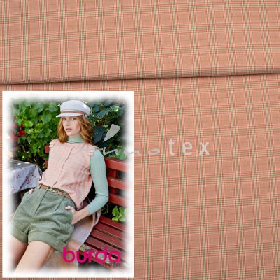 Burda - Modell 116 Bluse, Schottenkaro