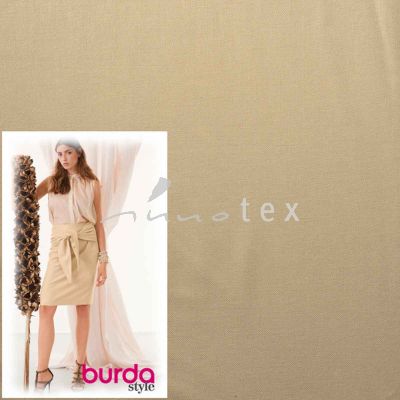 Burda Style - Modell 105 Rock, Webstoff sandbeige