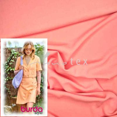 Burda Style, Modelle 104 & 117, Viskosemischung pastellorange
