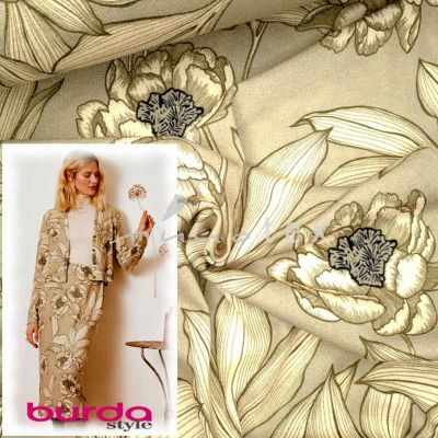 Burda Style, Modelle 118 & 119, Strickstoff Blumen