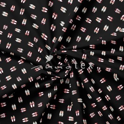 Innotex - Stoffe, hochwertiges Glanzgewebe, Budapester Herrenschuhe, anthrazit