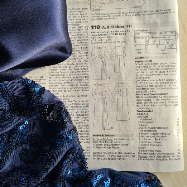 Projekt Abendkleid - Teil 2